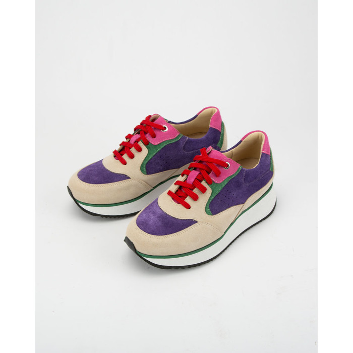 copy of Valeria women's sneakers on a higher sole