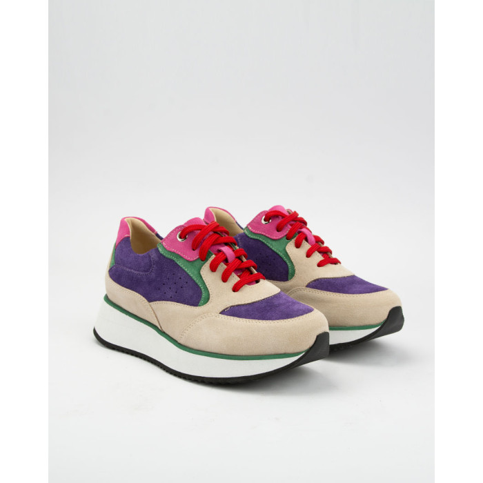 Kolorowe sneakersy damskie Valeria, fioletowe