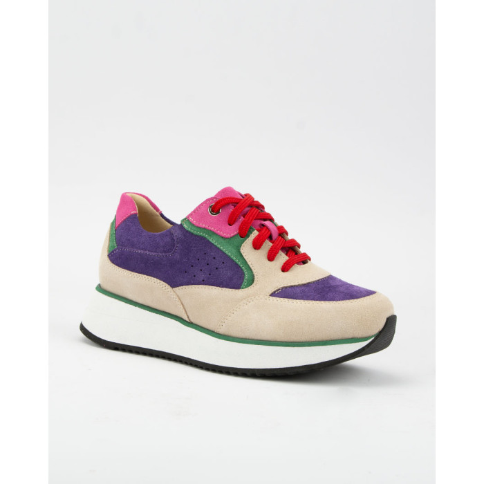 copy of Valeria women's sneakers on a higher sole