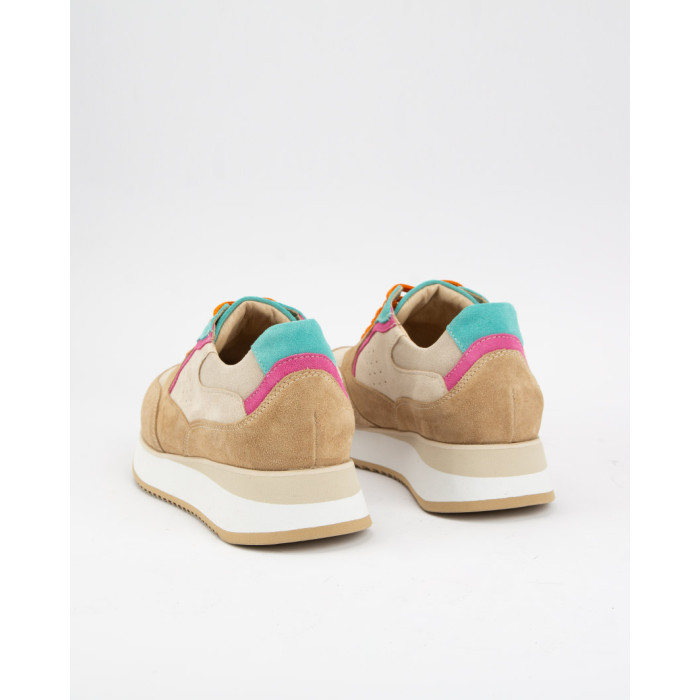 Kolorowe sneakersy damskie Valeria, beż