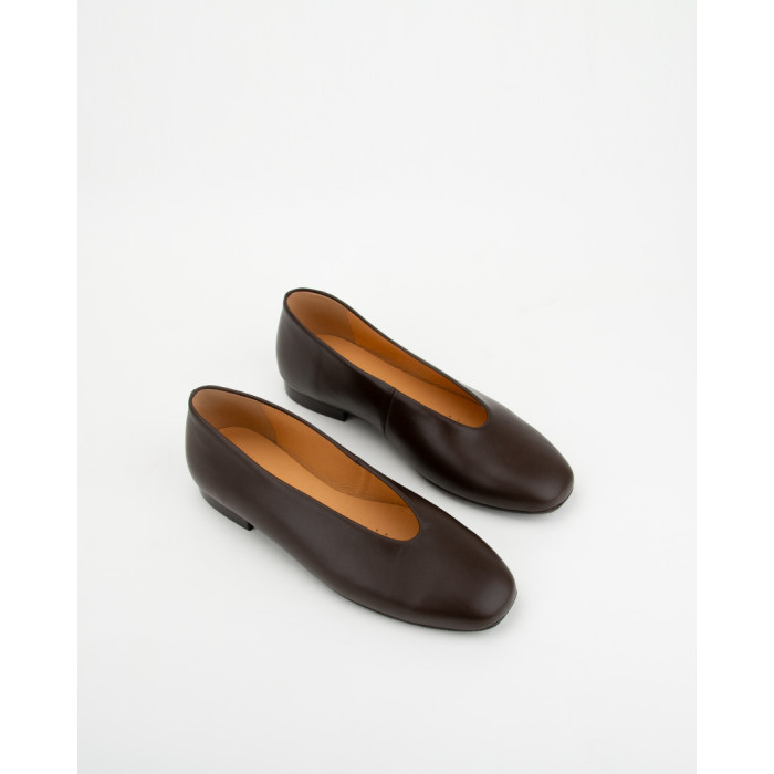 copy of Black lacquered Leah ballerinas with straps
