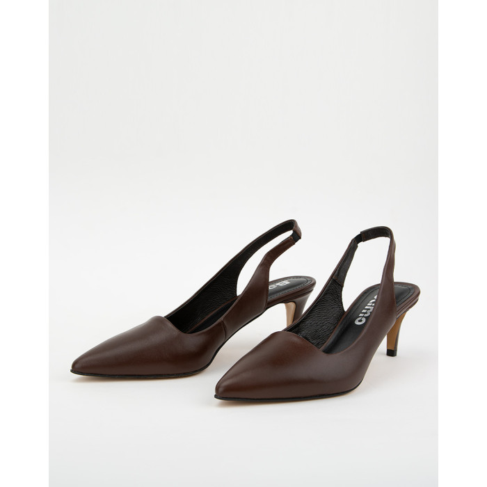 copy of Beige pumps with low heel 6cm