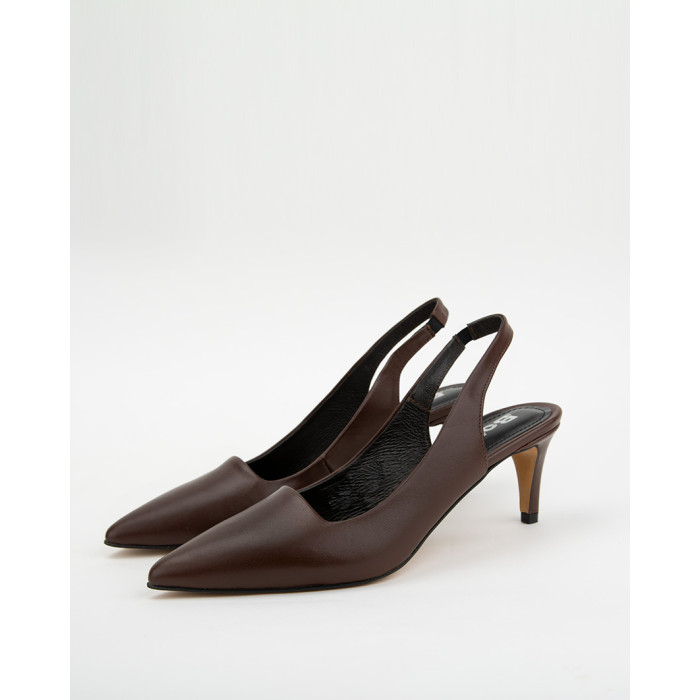 copy of Beige pumps with low heel 6cm