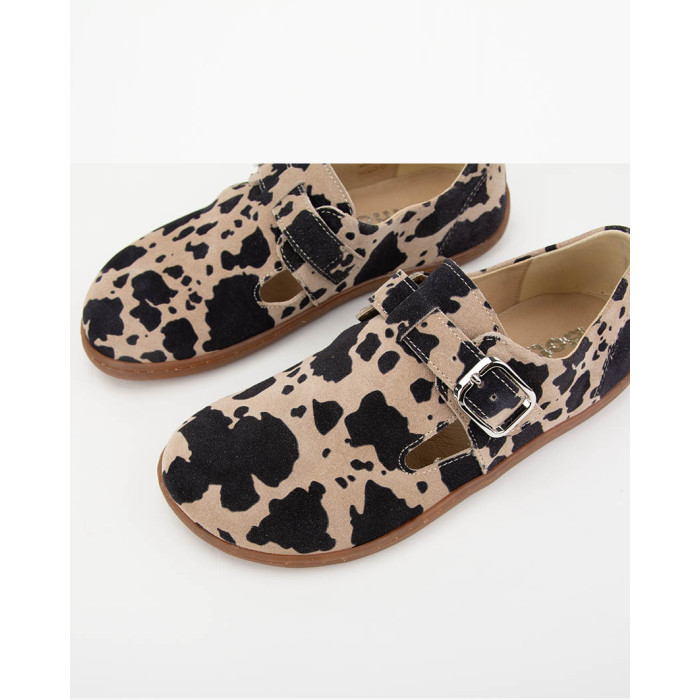 copy of Black lacquered Leah ballerinas with straps