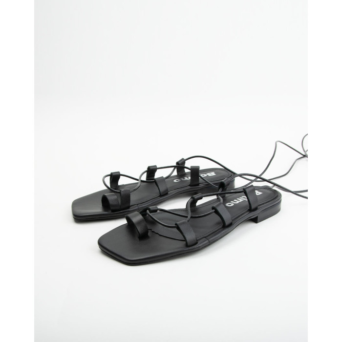 copy of Leather flat sole sandals
