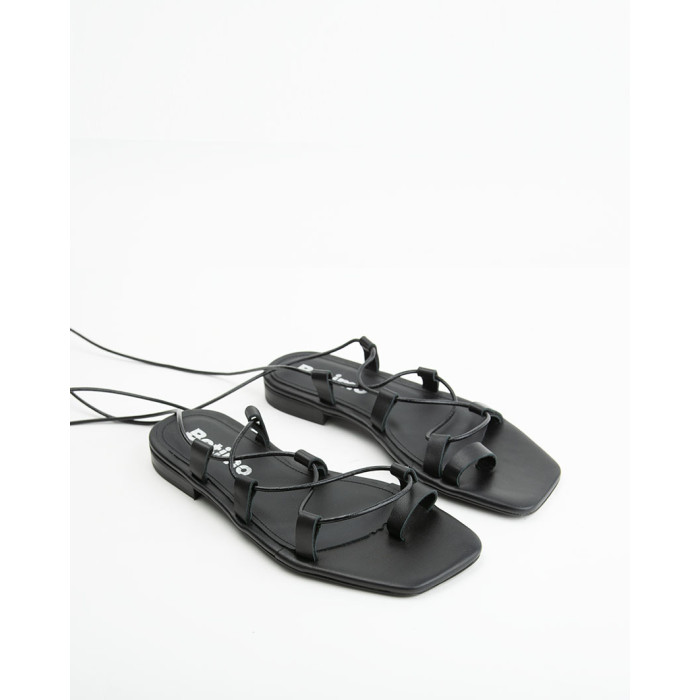 copy of Leather flat sole sandals