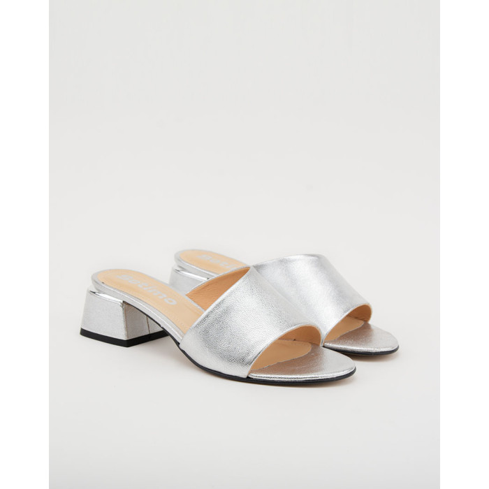 copy of Gold flip-flops with 6 cm wide heel