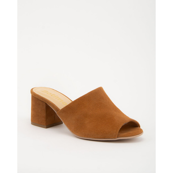 copy of Gold flip-flops with 6 cm wide heel