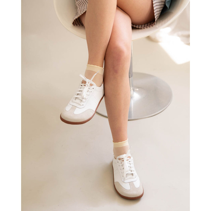 copy of Black lacquered Leah ballerinas with straps