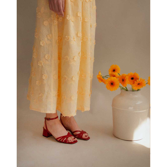 copy of Gold sandals with low heel