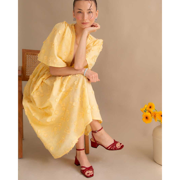 copy of Gold sandals with low heel