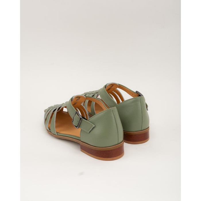 copy of Leather flat sole sandals