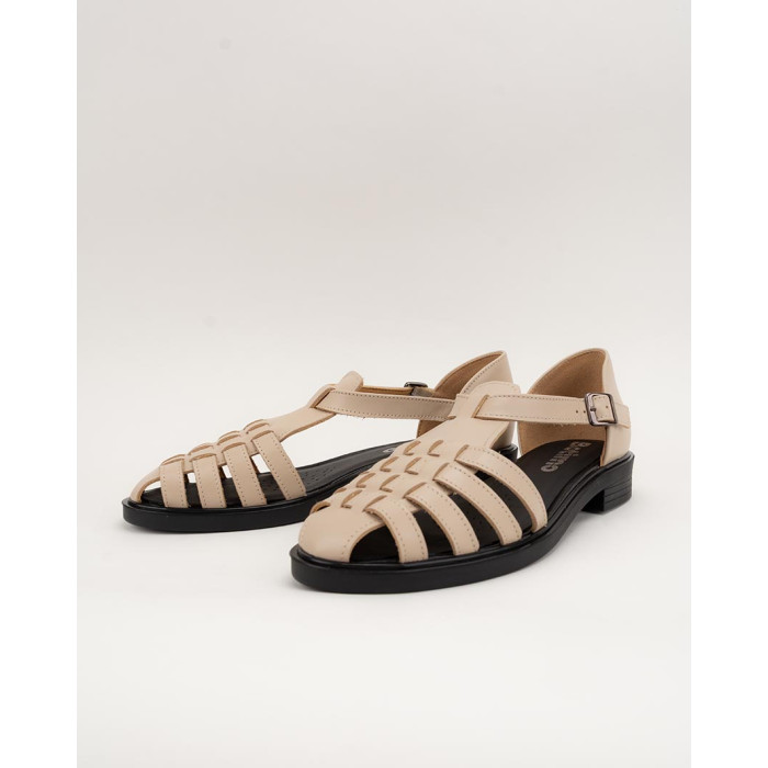 copy of Leather flat sole sandals