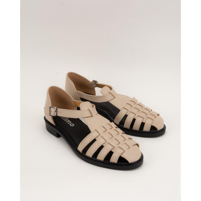 copy of Leather flat sole sandals