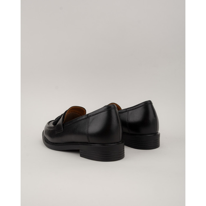 Czarne mokasyny skórzane BOTIMO