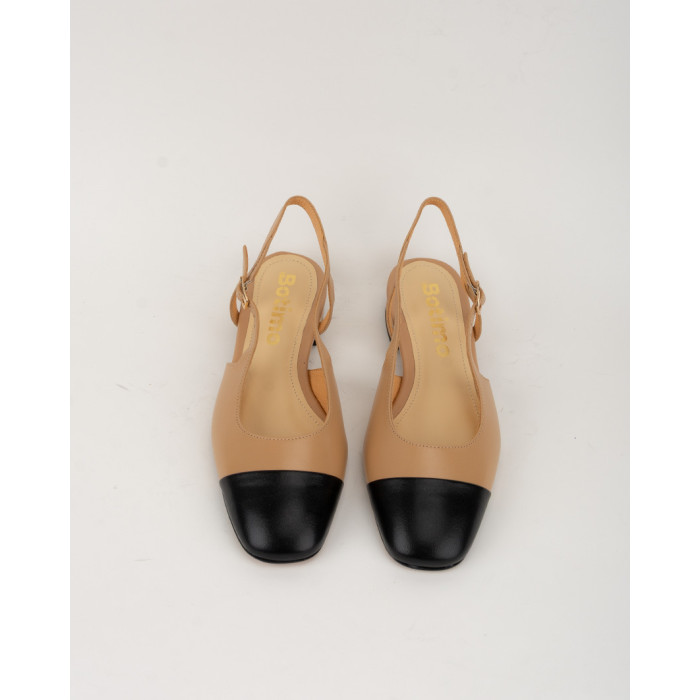 copy of Black lacquered Leah ballerinas with straps