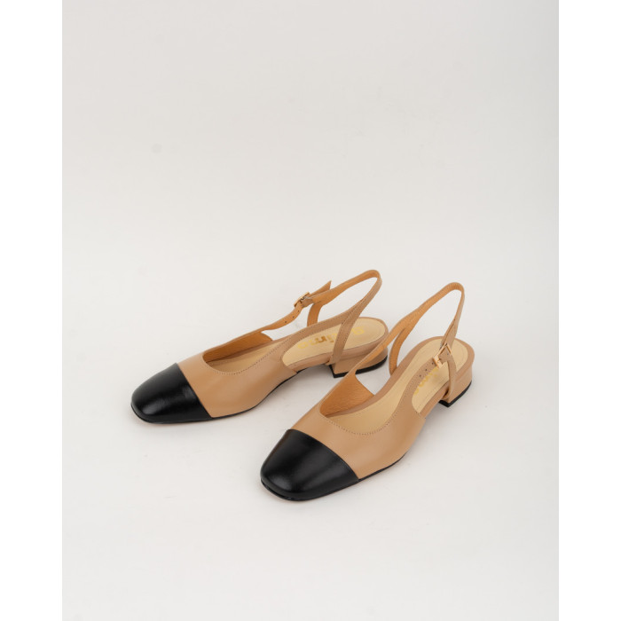 copy of Black lacquered Leah ballerinas with straps