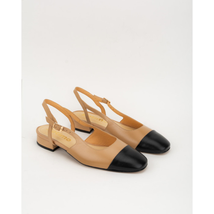 copy of Black lacquered Leah ballerinas with straps