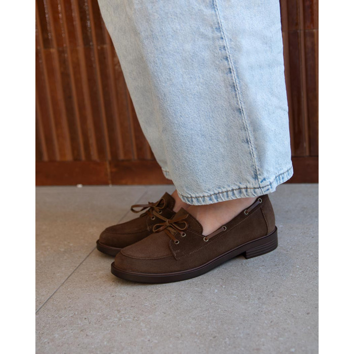 Mokasyny damskie VERA w stylu żeglarskim