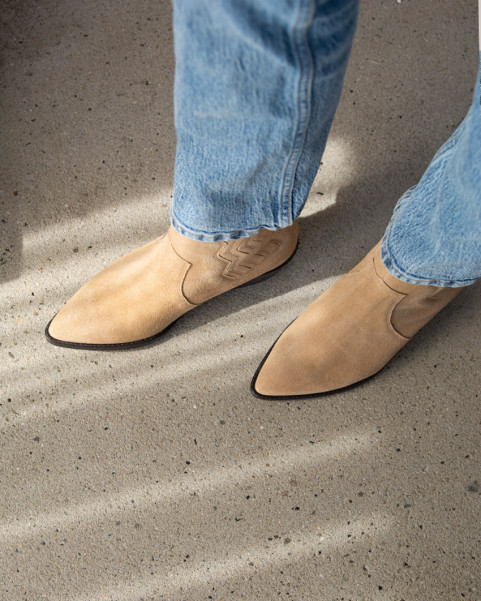 copy of Brown velour cowboy...