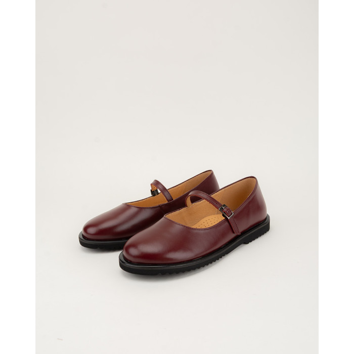 copy of Black lacquered Leah ballerinas with straps