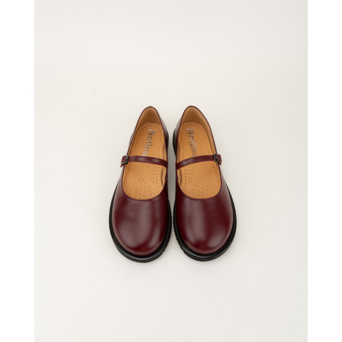 copy of Black lacquered Leah ballerinas with straps