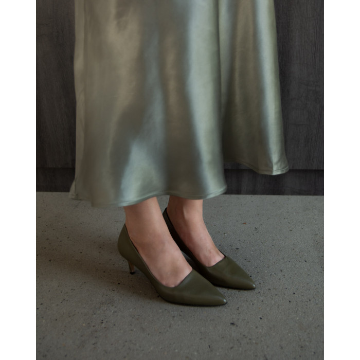 copy of Beige pumps with low heel 6cm