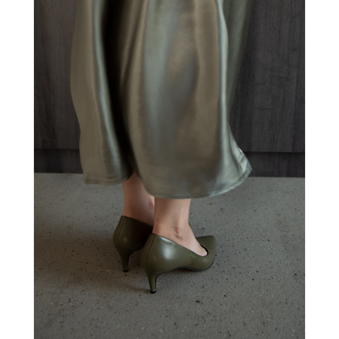 copy of Beige pumps with low heel 6cm