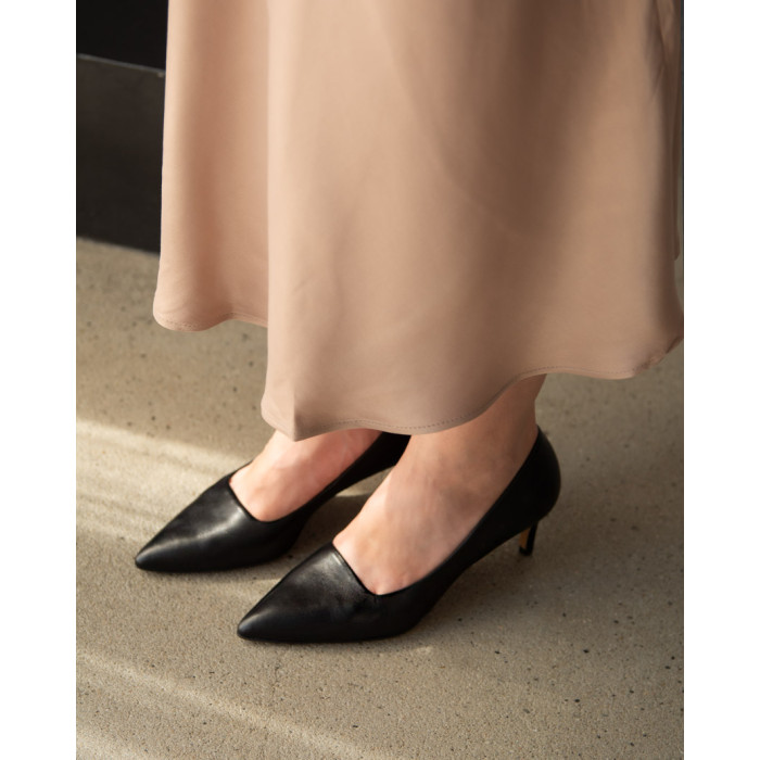 copy of Beige pumps with low heel 6cm