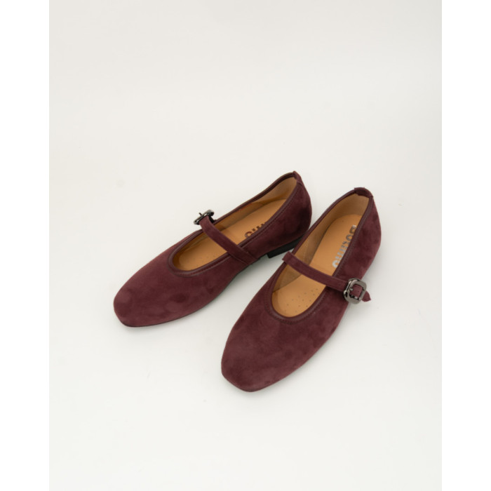 copy of Black lacquered Leah ballerinas with straps