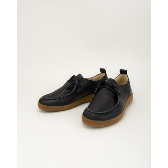 copy of Black leather bound oxfords BOTIMO