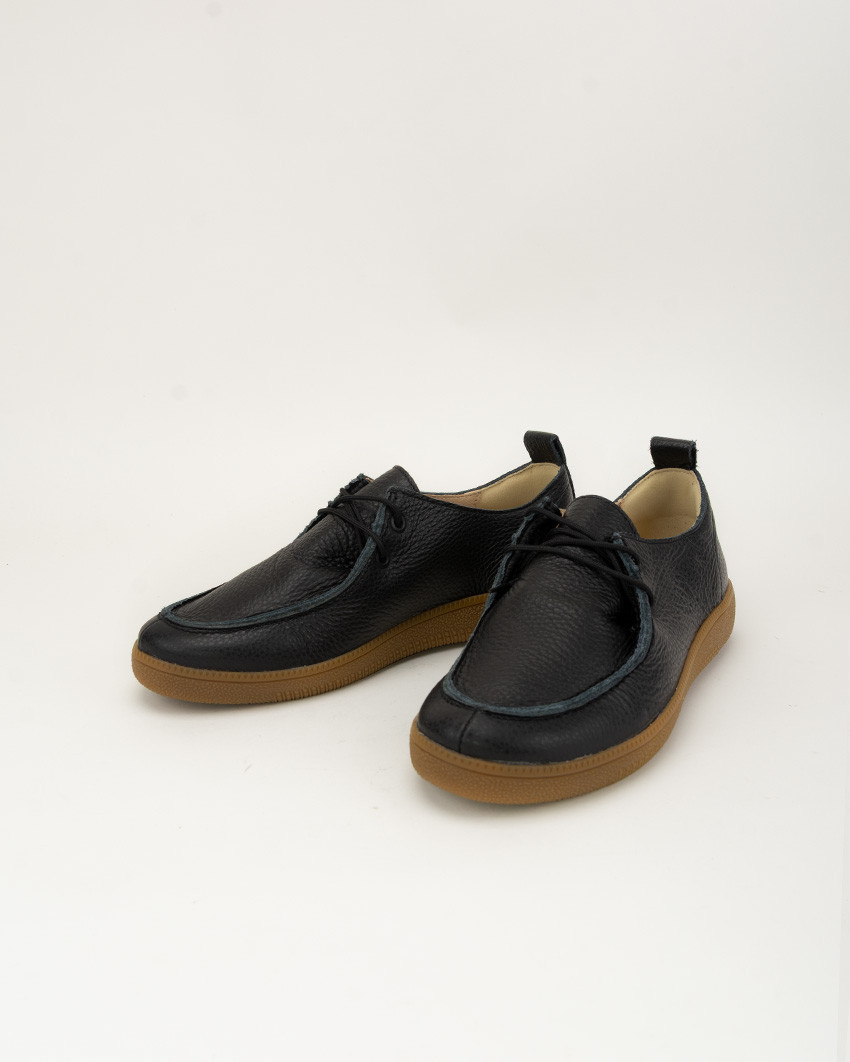 copy of Black leather bound oxfords BOTIMO
