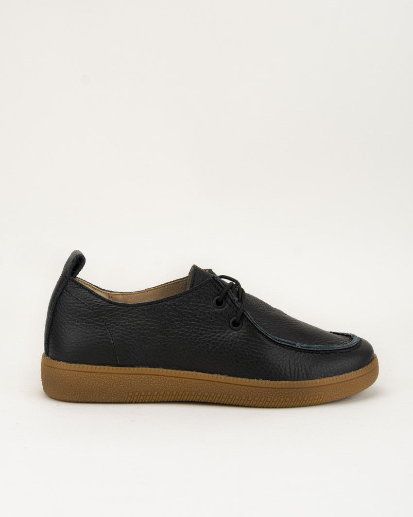 copy of Black leather bound oxfords BOTIMO
