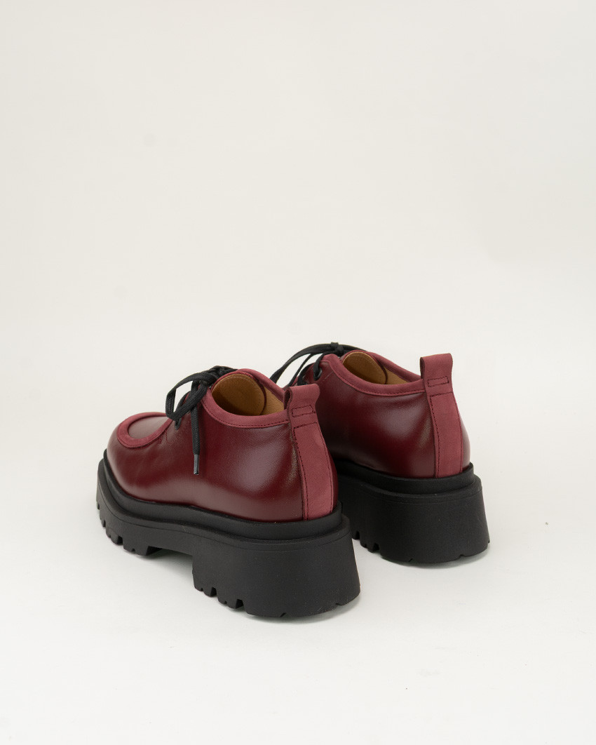 copy of Black leather bound oxfords BOTIMO