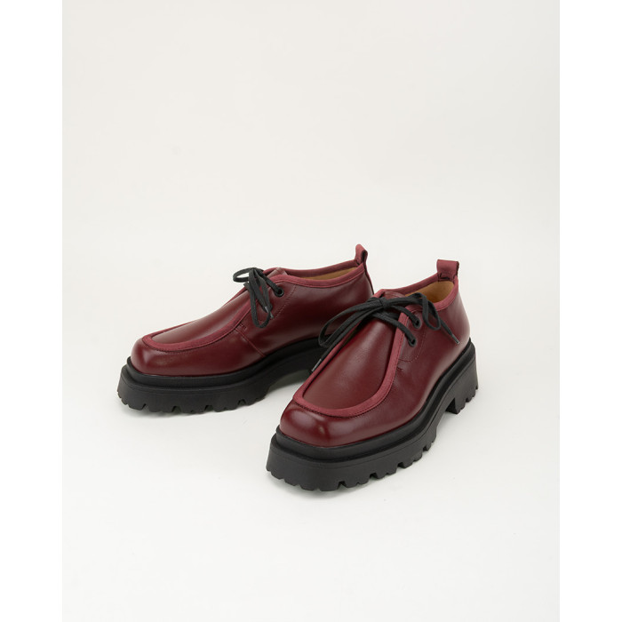 copy of Black leather bound oxfords BOTIMO