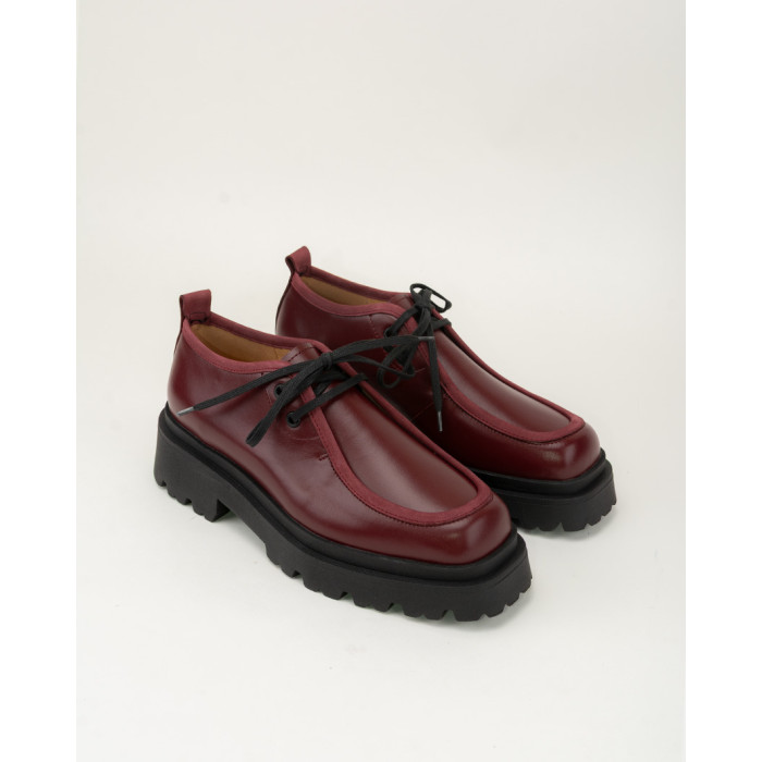 copy of Black leather bound oxfords BOTIMO