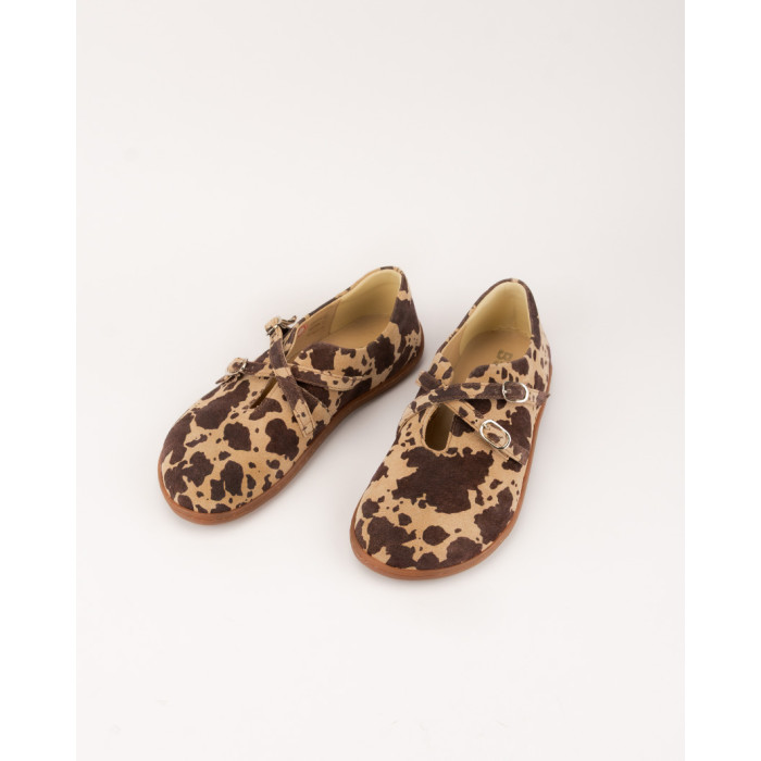 copy of Black lacquered Leah ballerinas with straps