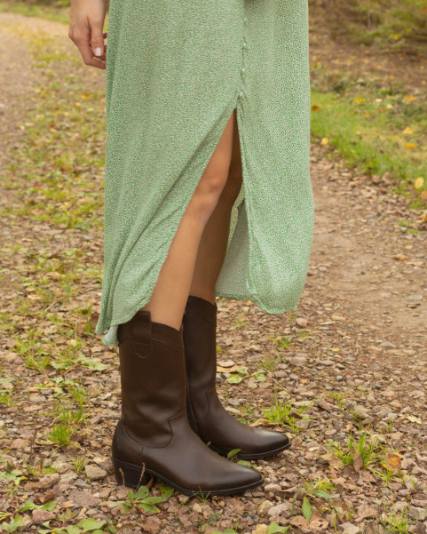 copy of Brown velour cowboy...